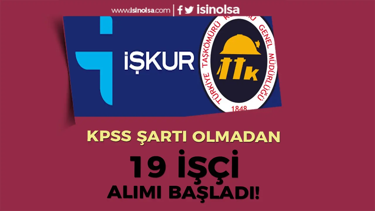 ttk kamu işçi alımı ilanı