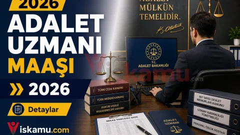 Adalet Uzmanı Maaşı 2026 Ne Kadar? Adalet Bakanlığı Kariyer Meslek Maaşları