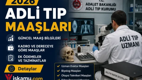 Adli Tıp Maaşları 2026 Ne Kadar?