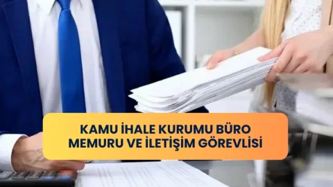 Kamu İhale Kurumu 50 Memur Alımı Yapacak!