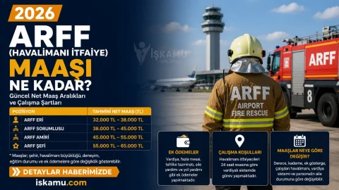 ARFF Maaşı 2026: Havalimanı Kurtarma ve Yangınla Mücadele Personeli Maaşları