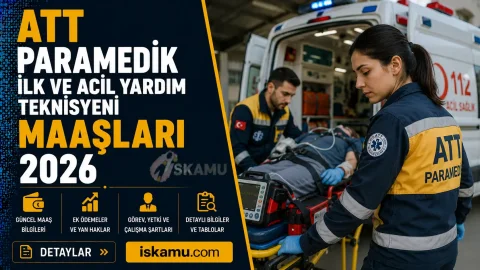 ATT Paramedik İlk ve Acil Yardım Teknisyeni Maaşları