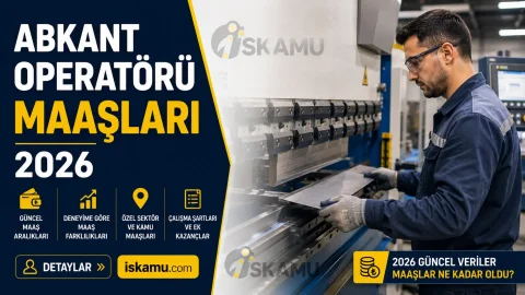 Abkant Operatörü Maaşları 2026 Ne Kadar? Güncel Maaşlar, Görevleri ve Kariyer Rehberi