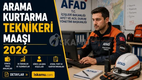 Arama Kurtarma Teknikeri Maaşı 2026 Ne Kadar? Güncel Maaşlar, Görevleri ve Çalışma Şartları