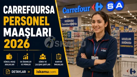 CarrefourSA Personel Maaşları 2026 Ne Kadar?