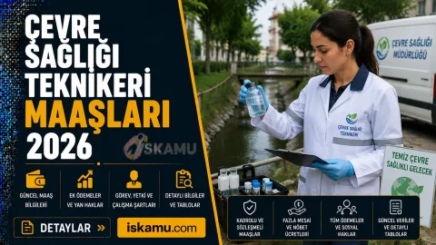 Çevre Sağlığı Teknikeri Maaşları 2026 Ne Kadar? Güncel Kamu ve Özel Sektör Maaşları