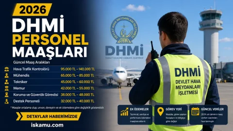 DHMİ Personel Maaşları 2026: Devlet Hava Meydanları İşletmesi Güncel Maaşları