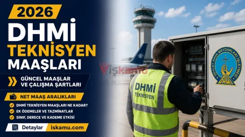 DHMİ Teknisyen Maaşları 2026: Güncel Maaşlar ve Çalışma Şartları