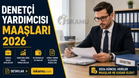 Denetçi Yardımcısı Maaşları 2026 Ne Kadar? Güncel Maaşlar, Görevleri ve Kariyer İmkânları