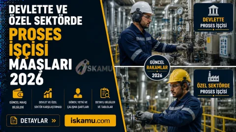 Devlette ve Özel Sektörde Proses İşçisi Maaşları 2026 Ne Kadar?
