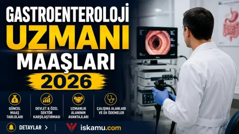 Gastroenteroloji Uzmanı Maaşları 2026: Gastroenteroloji Uzmanı Ne Kadar Maaş Alıyor?