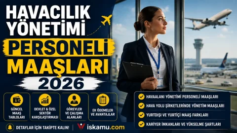 Havacılık Yönetimi Personeli Maaşları 2026: Havacılık Yönetimi Mezunları Ne Kadar Maaş Alıyor?