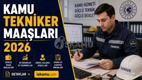 Kamu Tekniker Maaşları 2026 Ne Kadar? Güncel Zamlı Maaşlar, Görevleri ve Kariyer Rehberi