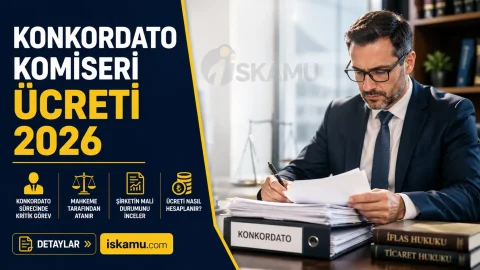 Konkordato Komiseri Ücreti 2026 Ne Kadar?