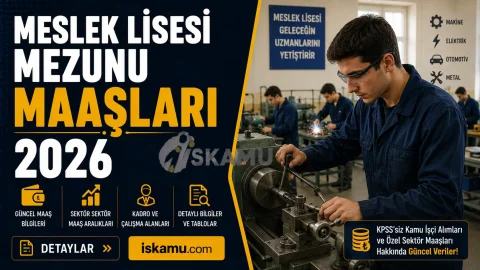Meslek Lisesi Mezunu Maaşları 2026 Ne Kadar?