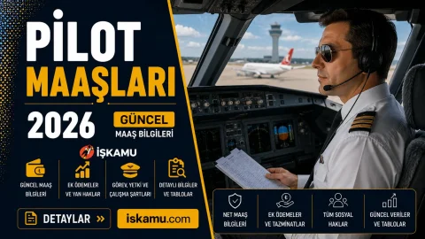 Pilot Maaşları 2026 Ne Kadar?