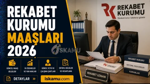 Rekabet Kurumu Maaşları 2026: Uzman Yardımcısından Başuzmana Güncel Tablo