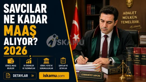 Savcılar Ne Kadar Maaş Alıyor 2026?