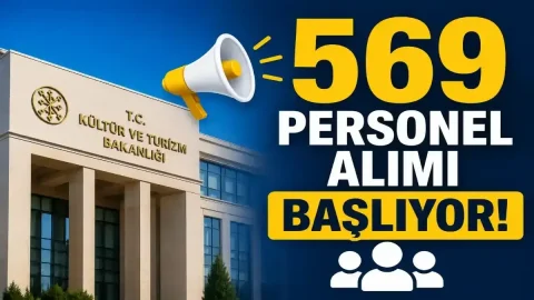 Kültür ve Turizm Bakanlığı 569 Personel Alımı Değerlendirme Sonuçları Açıklandı